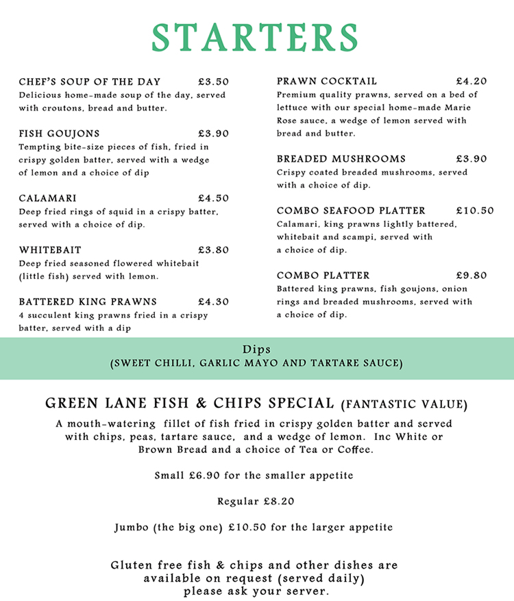 Home Menu News And Special Offers Gallery How To Find Us Contact Us