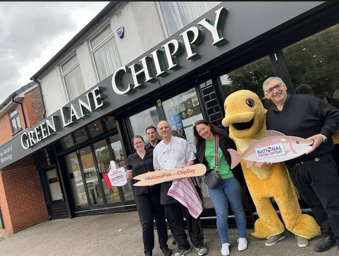 Green Lane Chippy In Leigh