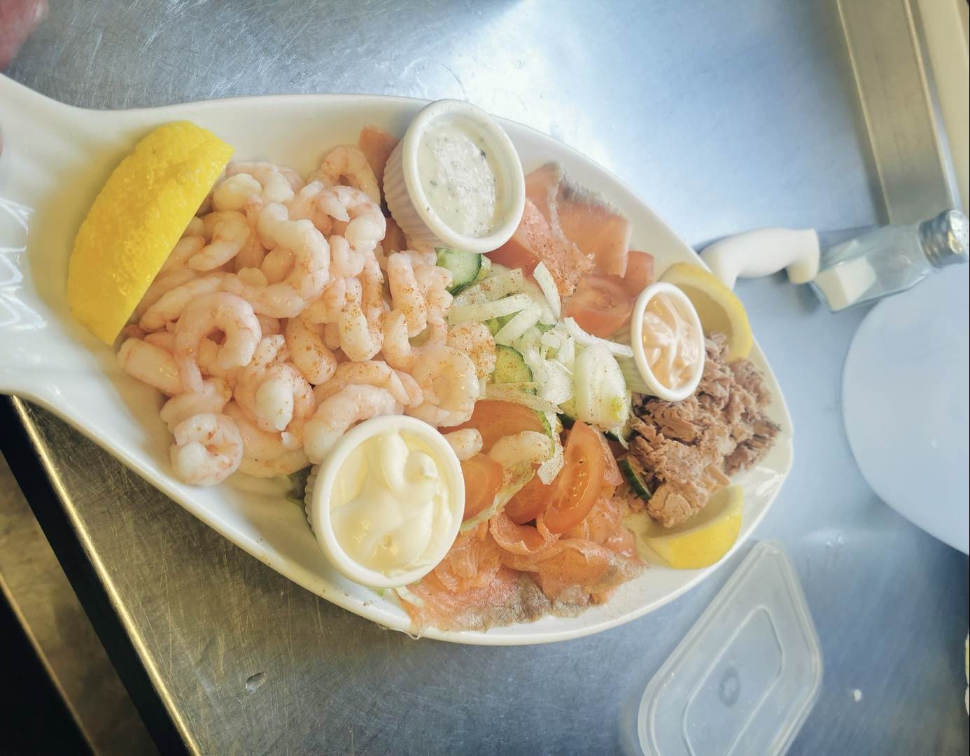 A beautiful Fish Salad